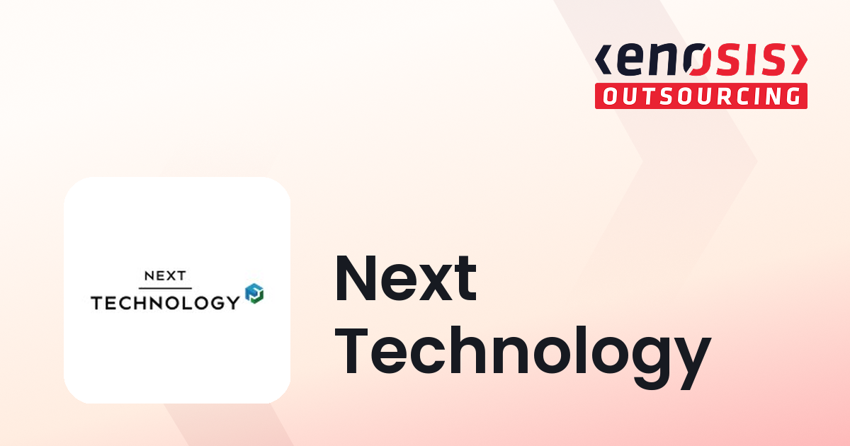 Next Technology | Top Custom Software Development Company | Enosis ...